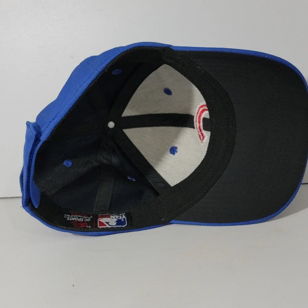 OC Sports Chicago Cubs Youth Baseball Hat Blue Team MLB Adjustable Cap